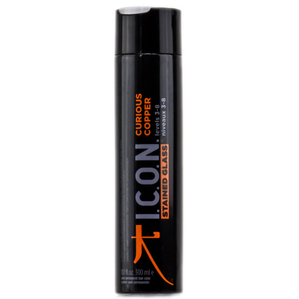 Icon Stained Glass Semi-Permanent Hair Color -Curious Copper 10.1 oz - 8436533670632