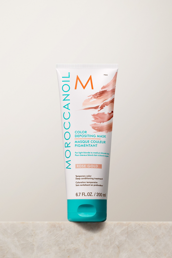 7290113140646 - Moroccanoil Color Depositing Mask 6.7 oz / 200 ml - Rose Gold | Temporary Color