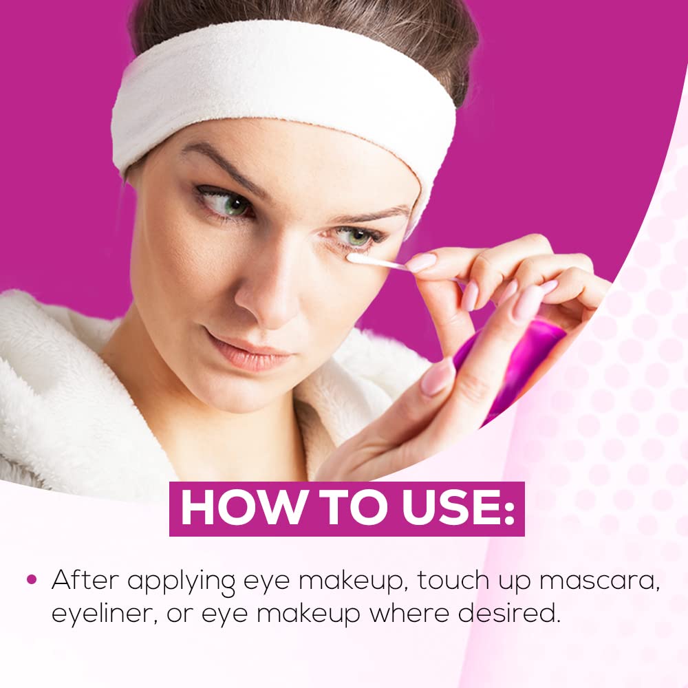 Andrea Eye Q'S Eye Makeup Correctors Oil-Free (50 Swabs) - 078462600021