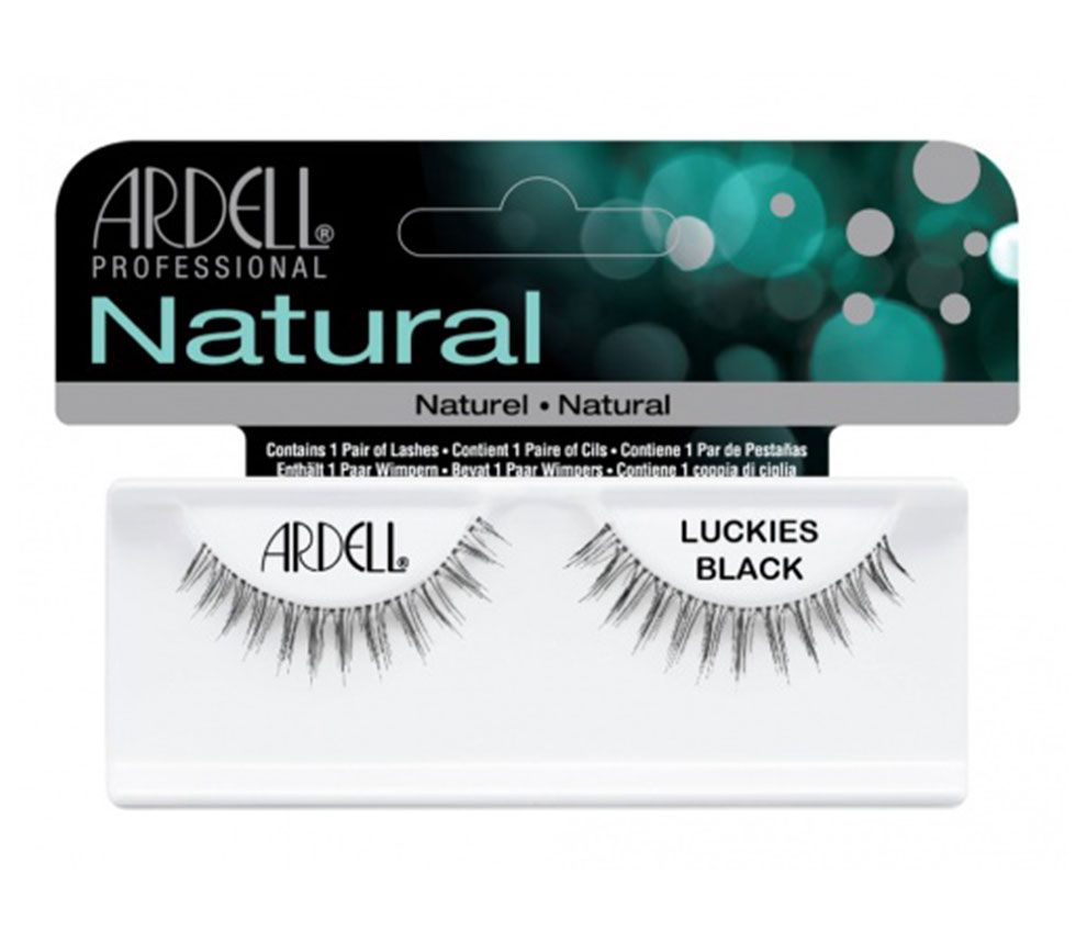 Ardell Natural Invisiband Lashes - Luckies Black - 074764650306
