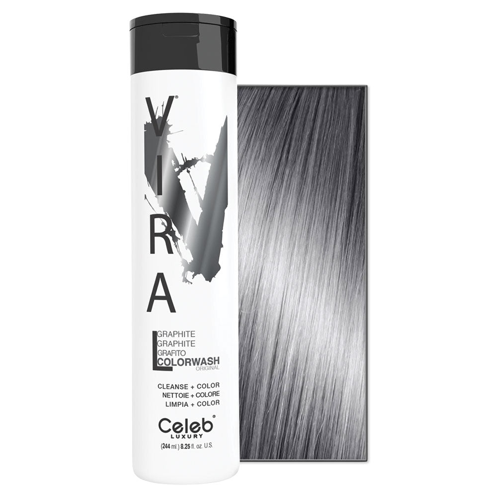 Celeb Luxury Viral Extreme Colorwash Silver Shampoo 8.25 oz - 814513023650