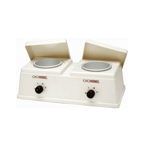 073930023005 - GiGi Deluxe Double Warmer | Professional Full Service Waxing Kit