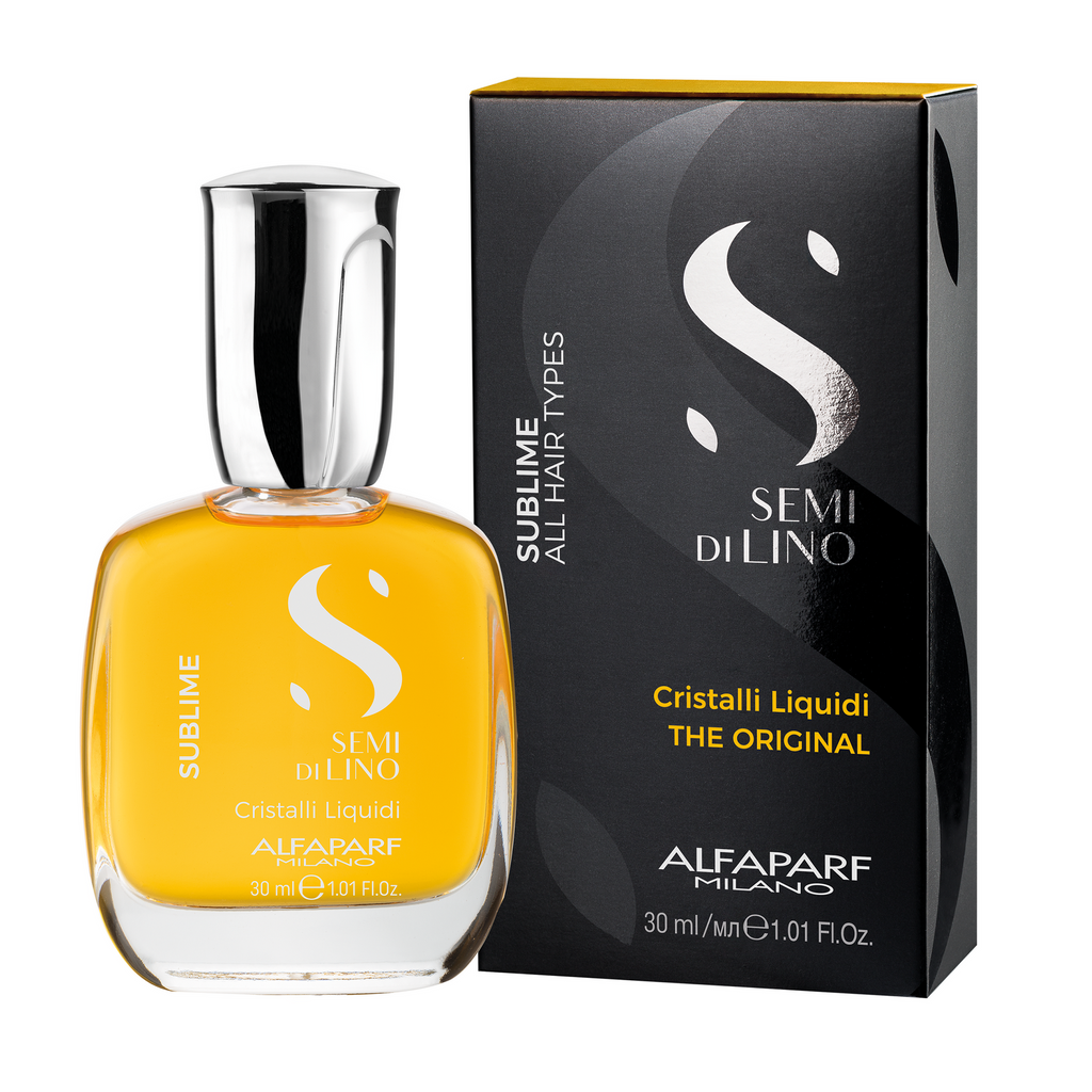 Alfaparf Semi Di Lino Sublime Cristalli Liquidi The Original 30 ml / 1.01 oz | For All Hair Types - 8022297154756