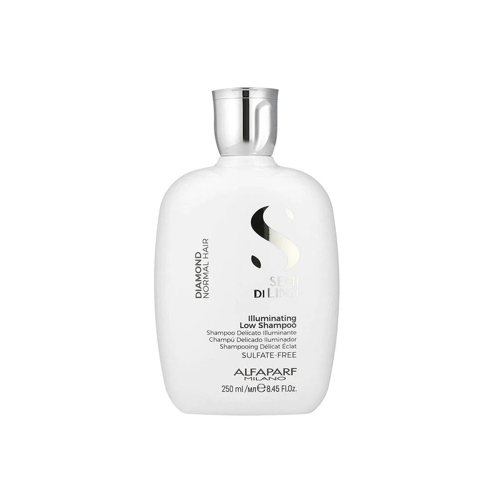 Alfaparf Semi Di Lino Diamond Illuminating Low Shampoo 250 ml / 8.45 oz | For Normal Hair - 8022297064932