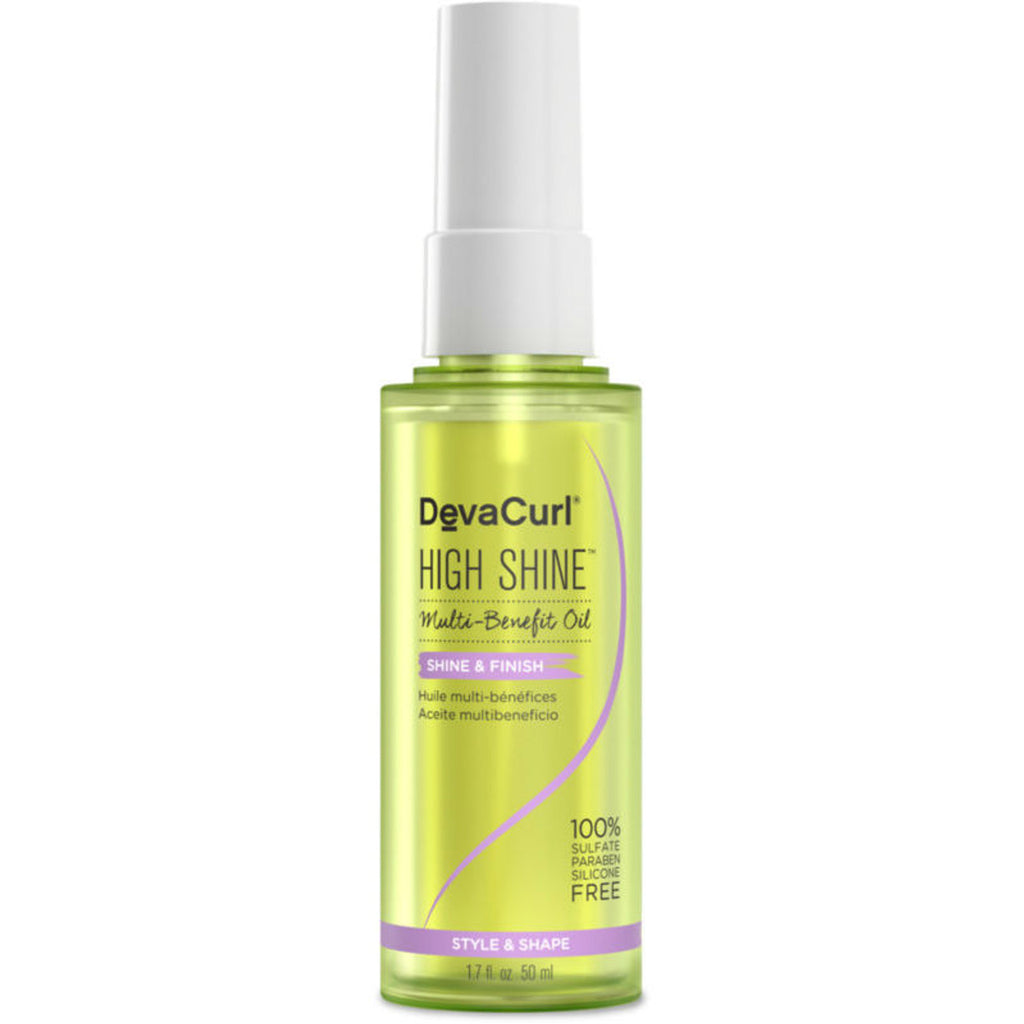 DevaCurl High Shine Multi-Benefit Oil Spray 1.7 oz - 815934023113