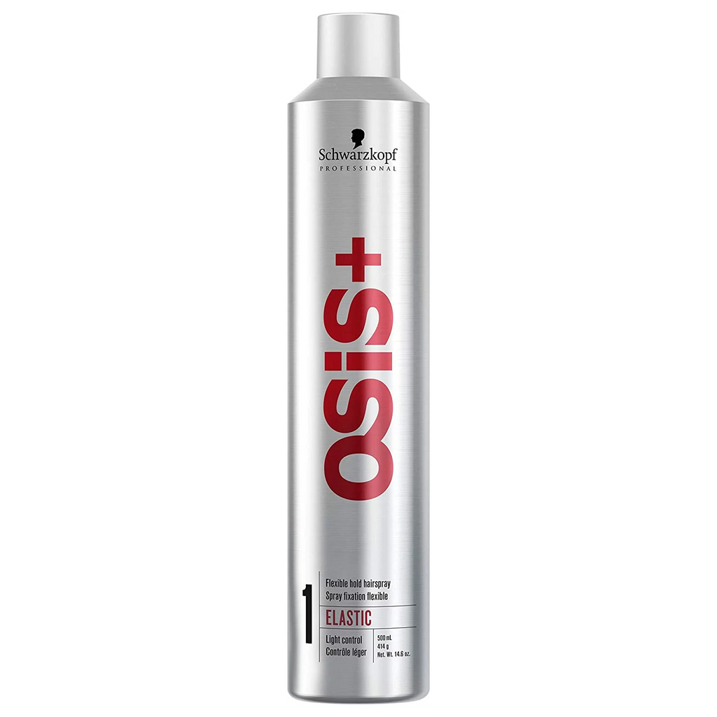 845940020219 - Schwarzkopf OSIS+ Elastic Flexible Hold Hairspray 14.6 oz / 500 ml | Hold 1/4
