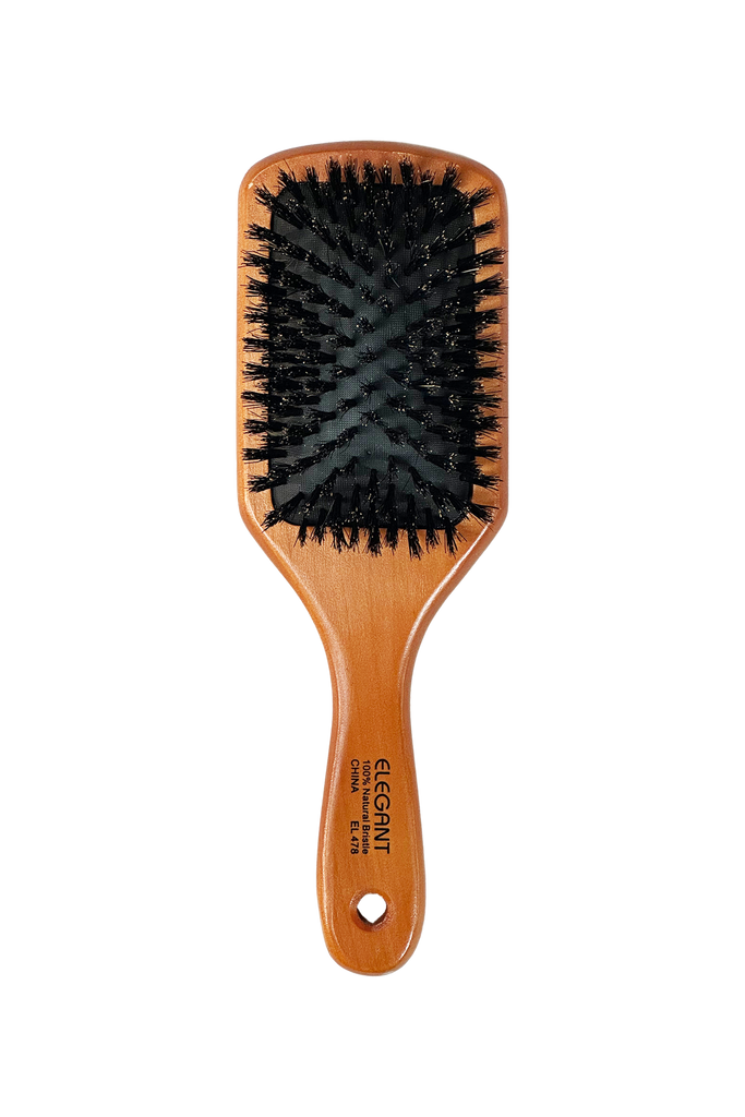 Elegant #478 Anti-Static Paddle Bore Hairbrush - Medium (9.25")