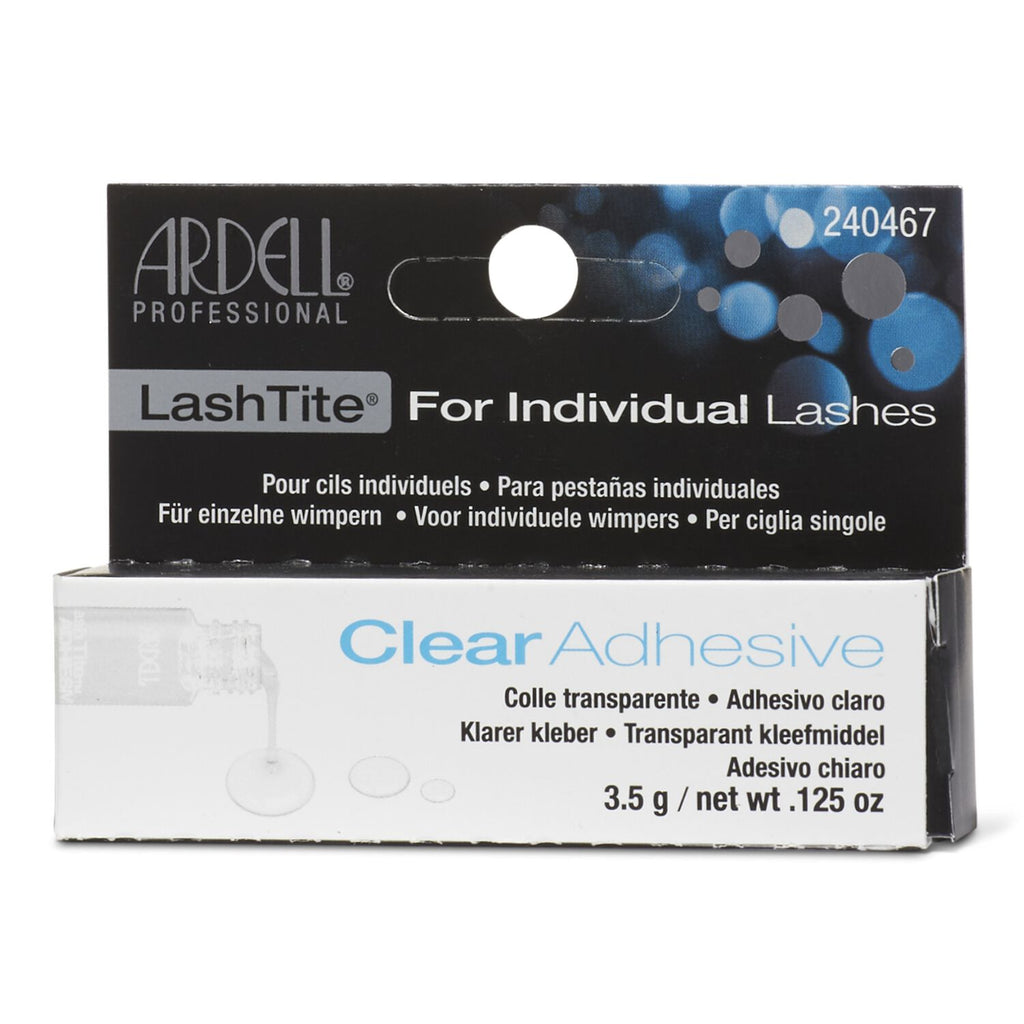 Ardell LashTite ClearAdhesive 3.5 g / 0.125 oz | Clear Adhesive For Individual Lashes - 074764650580