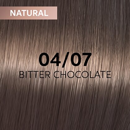 Wella Shinefinity Zero Lift Glaze Demi-Permanent Hair Color - 04/07 Medium Brown Natural Brown - 4064666050157