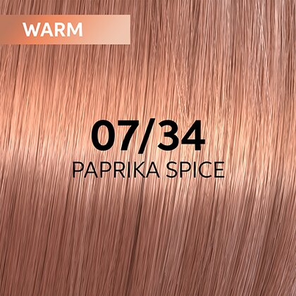 Wella Shinefinity Zero Lift Glaze Demi-Permanent Hair Color - 07/34 Medium Blonde Gold Red - 4064666050119