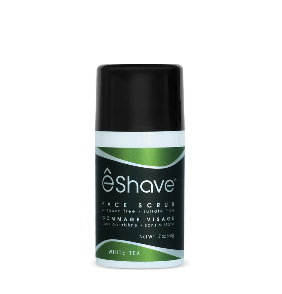 613443941092 - eShave Face Scrub 1.7 oz / 50 g - White Tea