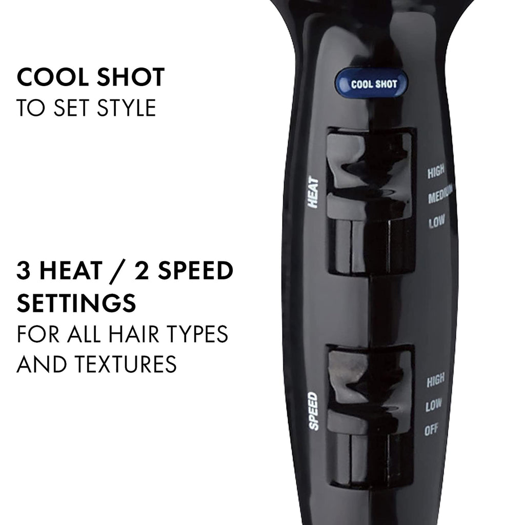 078729110355 - Helen of Troy Hot Tools Anti-Static Ionic Hair Dryer | Model 1035