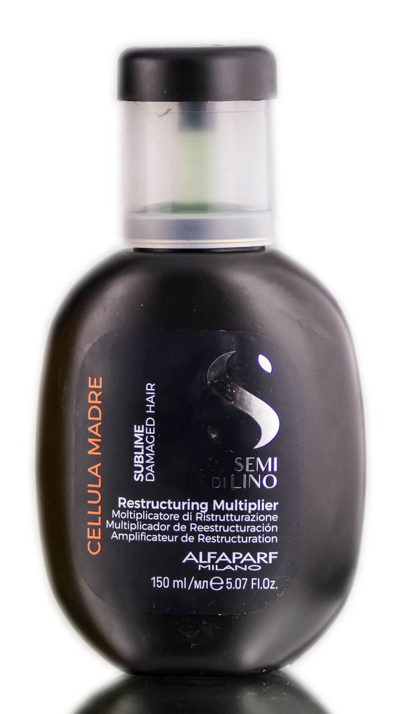 Alfaparf Semi Di Lino Sublime Restructuring Multiplier 150 ml / 5.07 oz | For Damaged Hair | Cellula Madre - 8022297072043