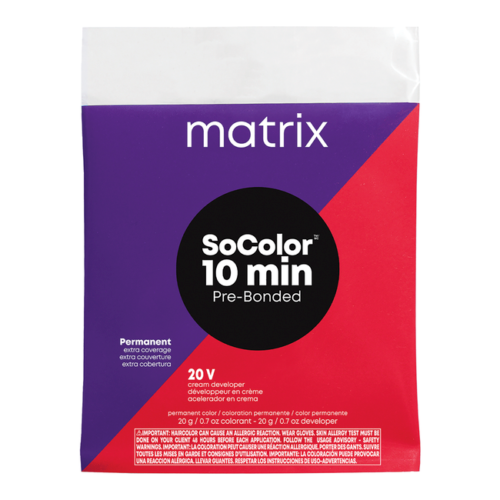 Matrix SoColor 10 min Pre-Bonded 505NA Permanent Hair Color Packet 0.7 oz
