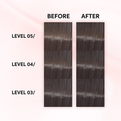 Wella Shinefinity Zero Lift Glaze Demi-Permanent Hair Color - 04/07 Medium Brown Natural Brown - 4064666050157