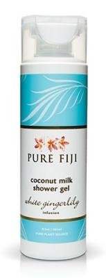 White Gingerlily - Pure Fiji Coconut Milk Shower Gel 8.5 Oz | Pure Plant Source - 698876147051