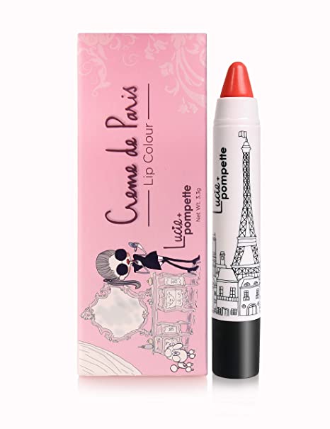 Lucie + Pompette Creme de Paris Lip Colour Cha Cha Lip Crayon 0.8 oz - 851011006112