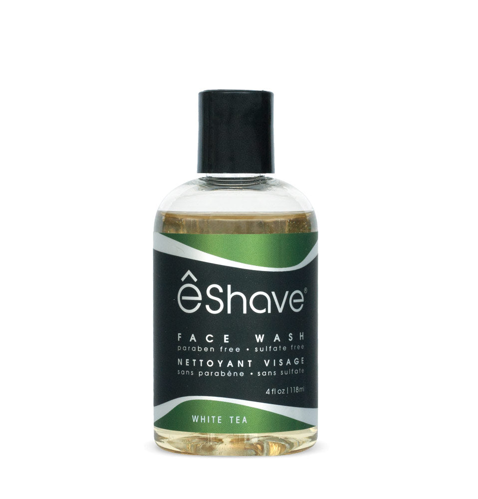 eShave White Tea Face Wash 4 oz - 613443934094