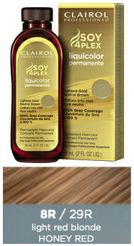 29R Honey Red - Clairol Soy 4Plex Liquicolor Permanente 2 Oz - 70018107756