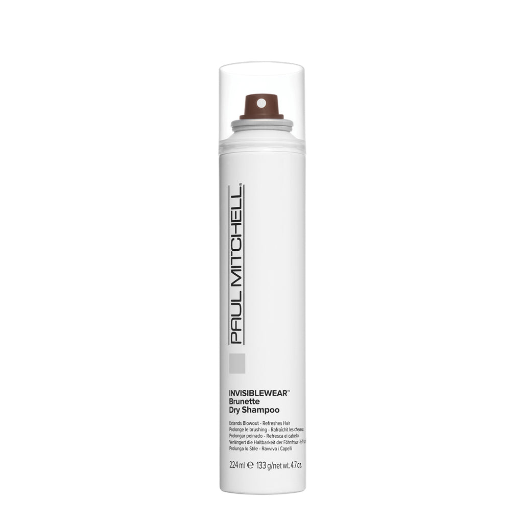 Paul Mitchell Invisiblewear Brunette Dry Shampoo 4.7 oz | Extends Blowout | Refreshes Hair - 009531127866