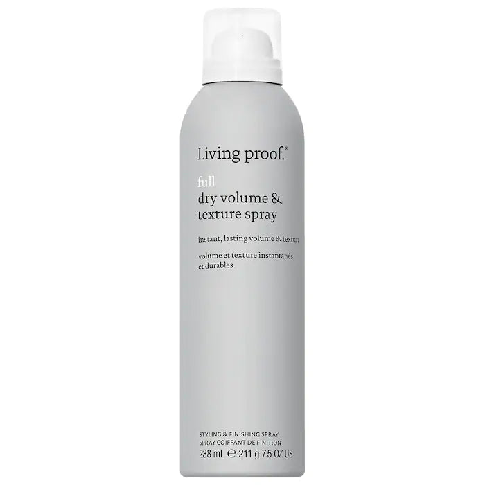 Living Proof Full Dry Volume & Texture Spray 7.5 oz | Instant, Lasting Volume & Texture | Styling & Finishing Spray - 815305029713