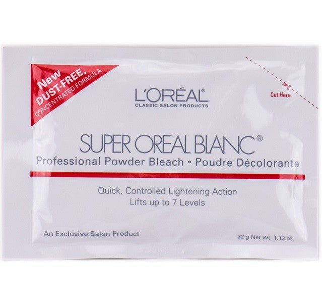 L'Oreal Super Oreal Blanc Professional Powder Bleach 1.1 oz - l'oreal-super-oreal-blanc-professional-powder-bleach-1.1-oz