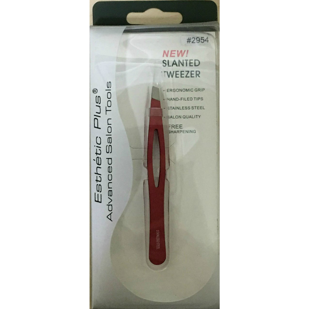 Esthetic Plus  Stainless Slanted Tweezer( Colors may Vary) - 705320129782