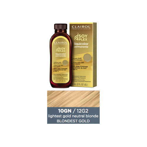 12G2 Blondest Gold - Clairol Soy 4Plex Liquicolor Permanente 2 Oz - 70018109798
