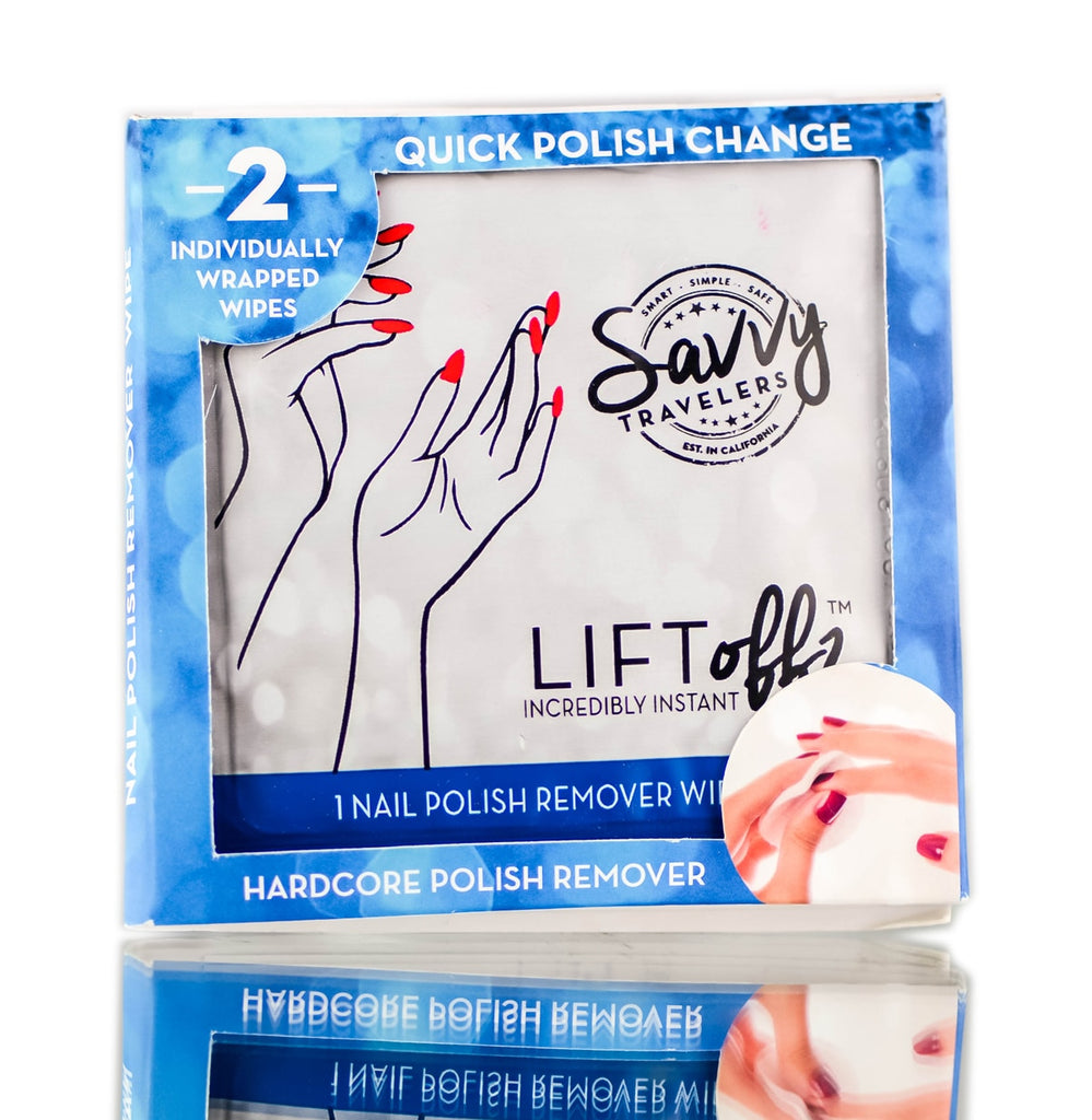 Savvy Travelers Lift Offz Cleansing Wipes - 859888006167