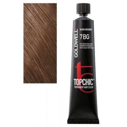 4021609000662 - Goldwell TOPCHIC Hair Color 2.1 oz / 60 g - 7BG Warm Browns