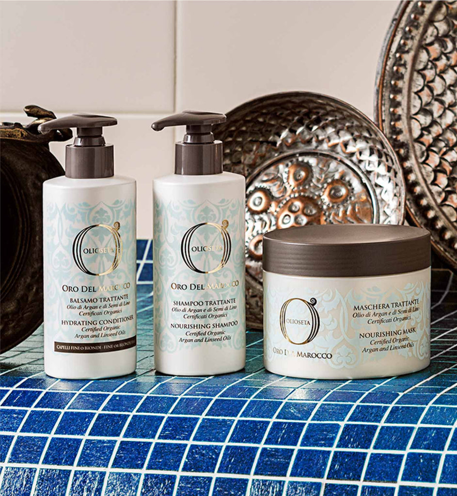 Barex Italiana Olioseta Oro del Marocco Nourishing Shampoo 8.45 oz - 8006554015547