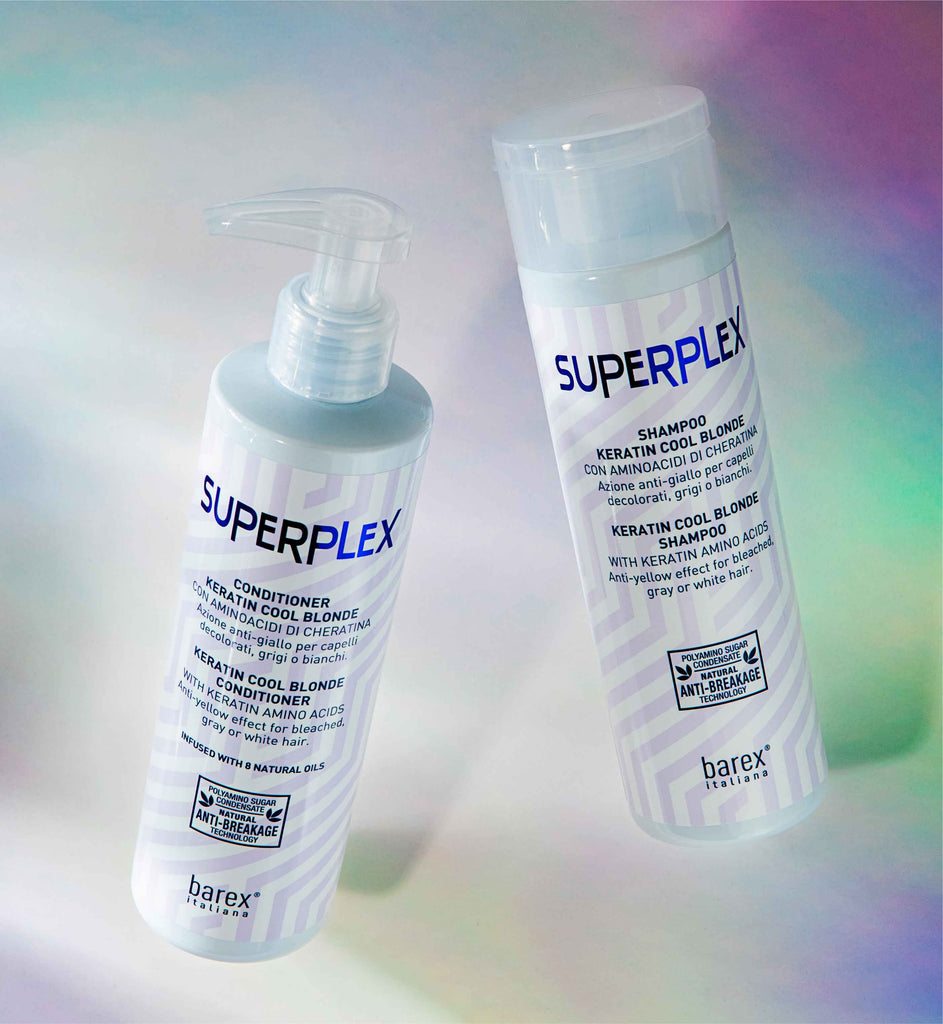 Barex Superplex Shampoo Keratin Cool Blonde 8.45 oz - 8006554016780