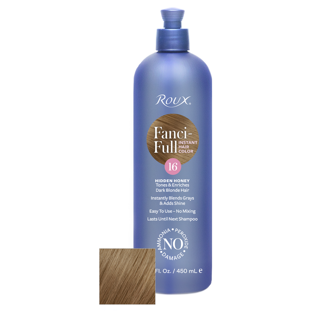 Roux Fanci-Full Instant Hair Color Temporary Rinse 15.2 oz / 450 ml - 16 Hidden Honey