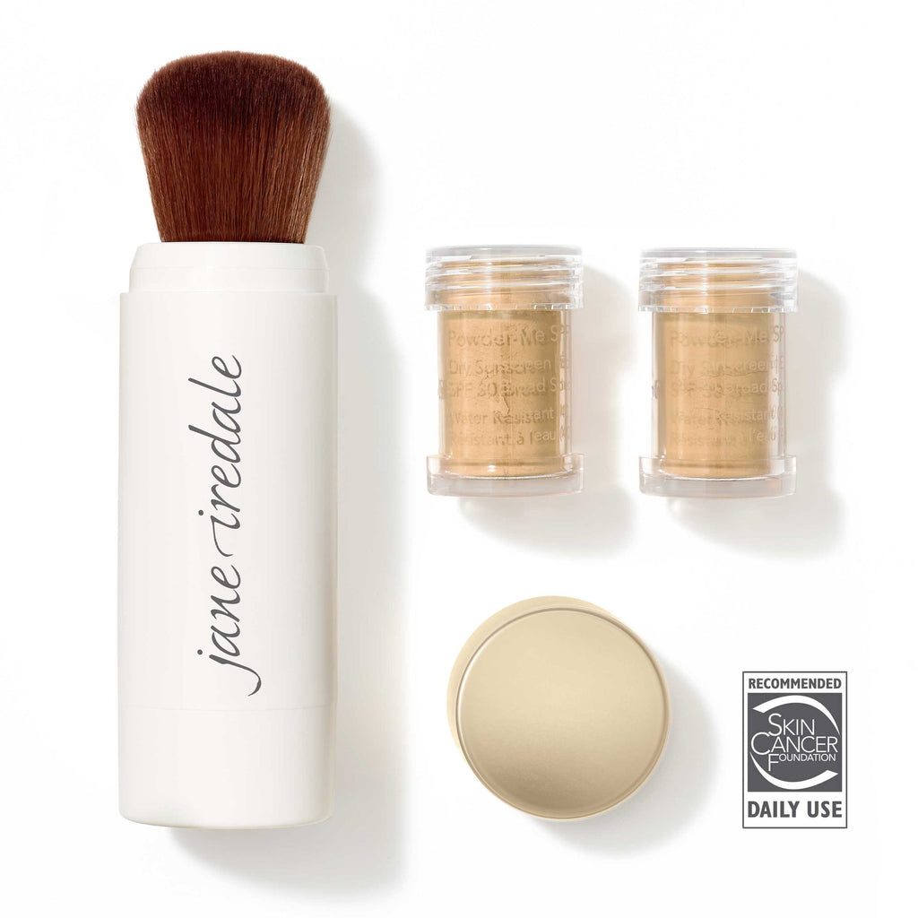 670959114068 - Jane Iredale Powder-Me SPF 30 Dry Sunscreen Refillable Brush - Golden