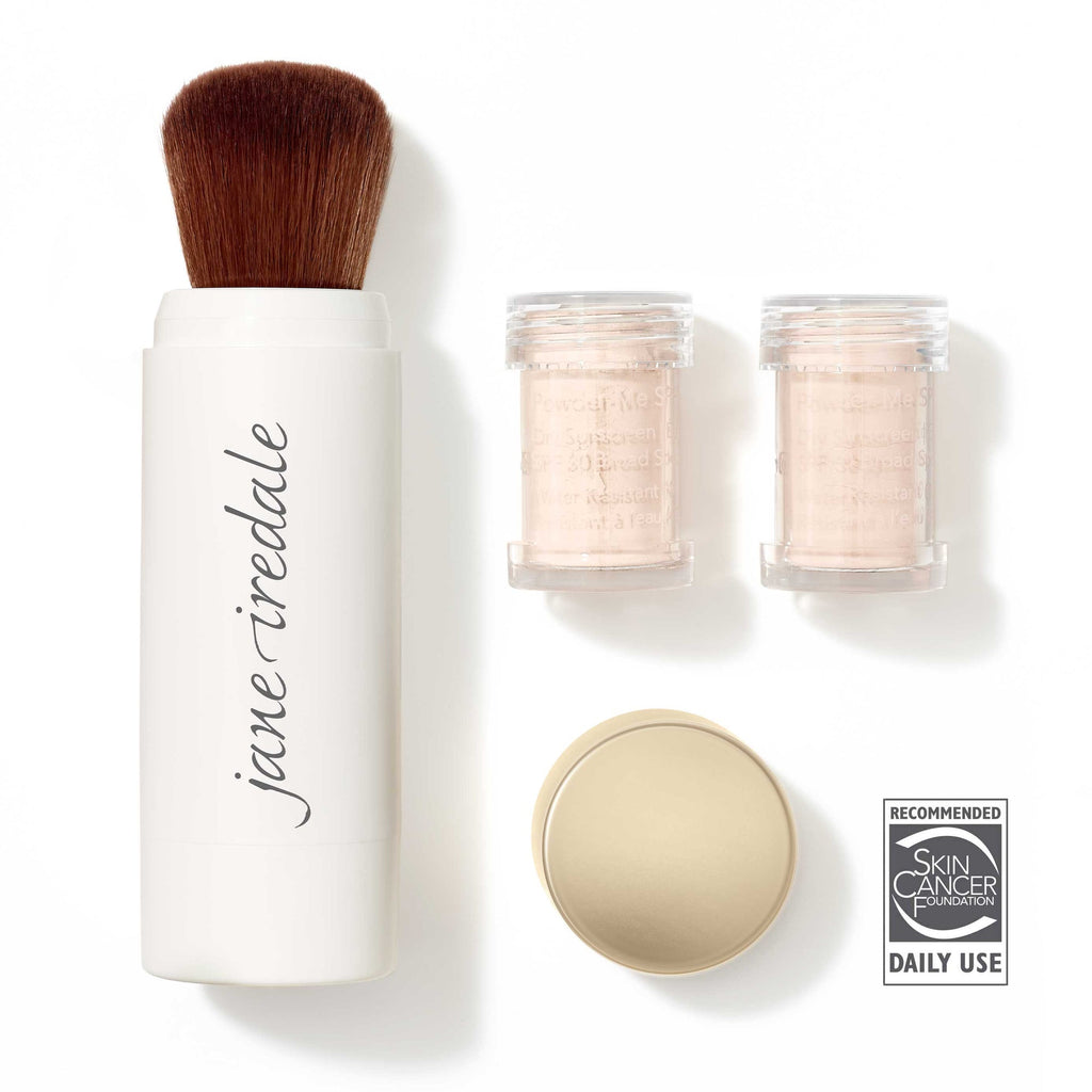 670959114044 - Jane Iredale Powder-Me SPF 30 Dry Sunscreen Refillable Brush - Translucent