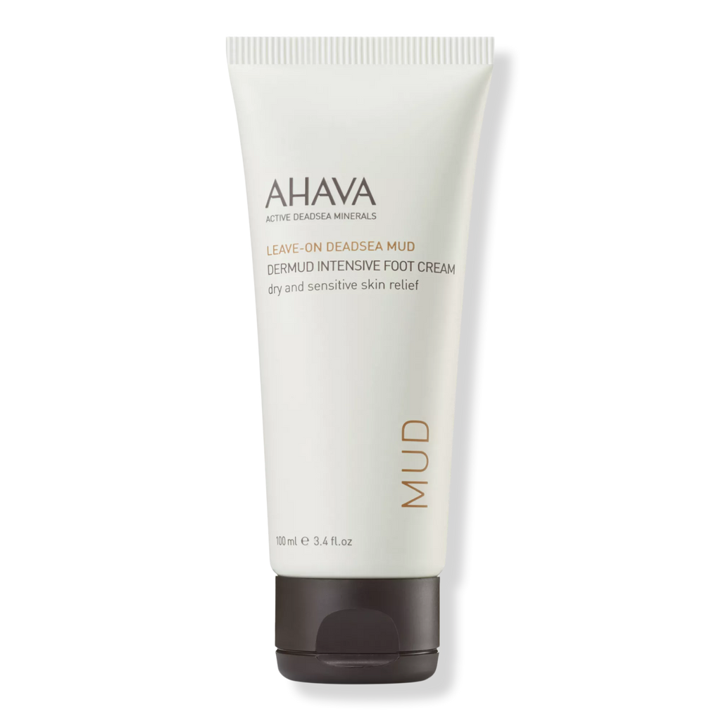 Ahava Dermud Intensive Foot Cream 100 ml / 3.4 oz | Leave-On Deadsea Mud