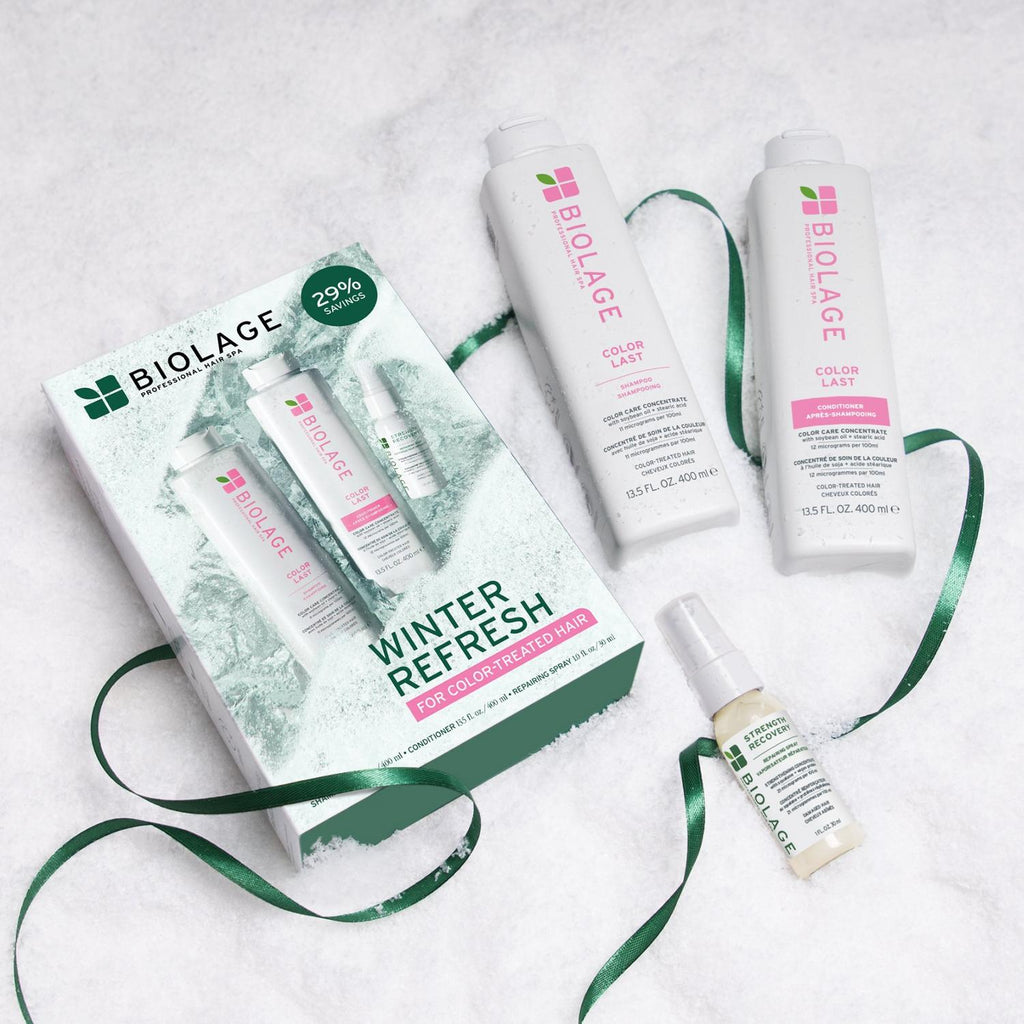 Biolage Color Last Holiday Trio Kit | Winter Refresh For Color-Treated Hair