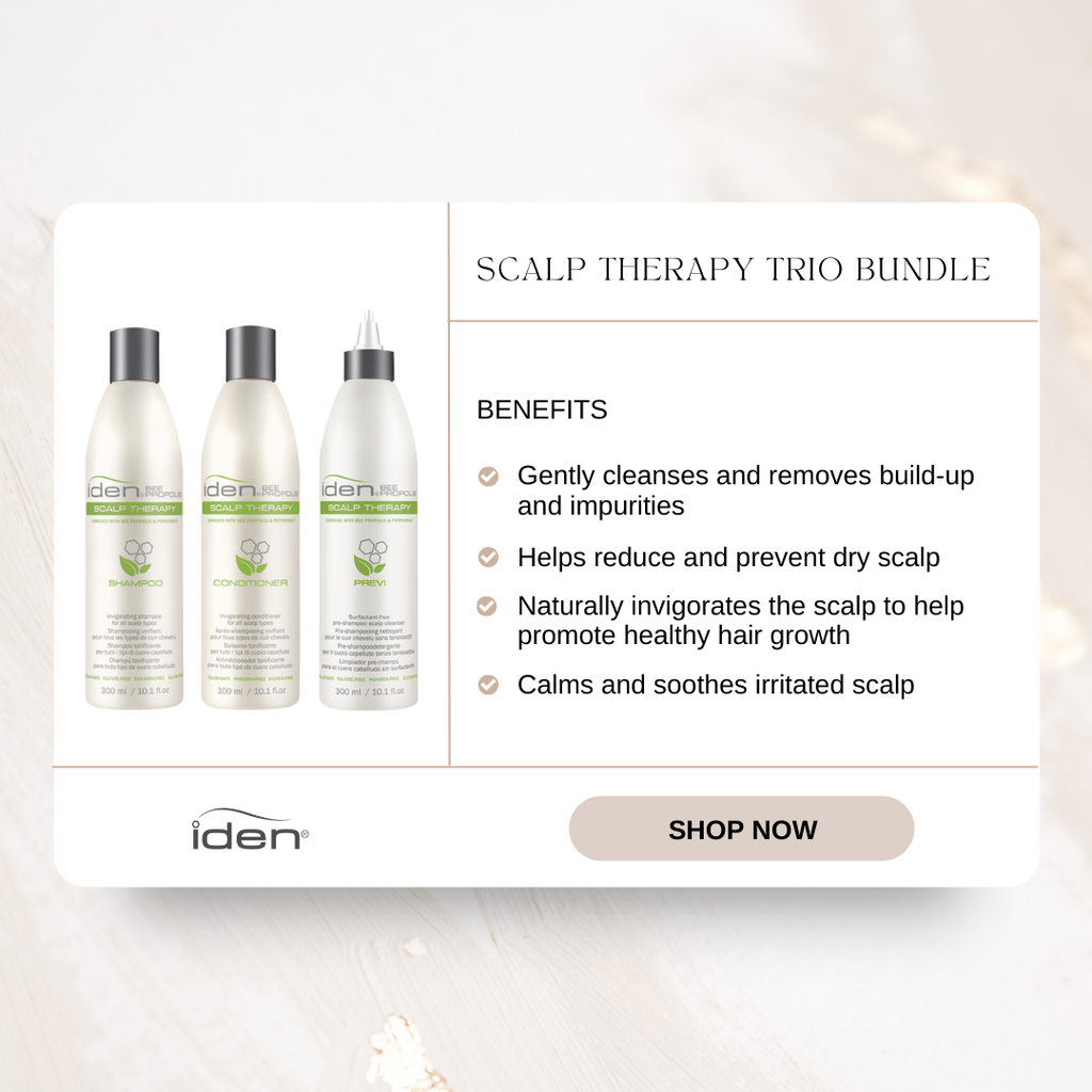 850256002651 - Iden Bee Propolis SCALP THERAPY Previ Pre-Shampoo Scalp Cleanser 10.1 oz / 300 ml