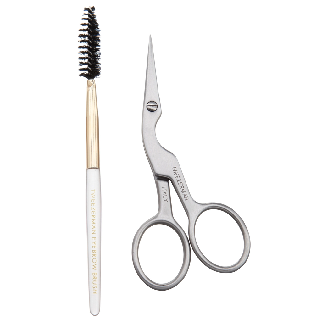 Tweezerman Brow Shaping Scissors & Brush | 2914-R