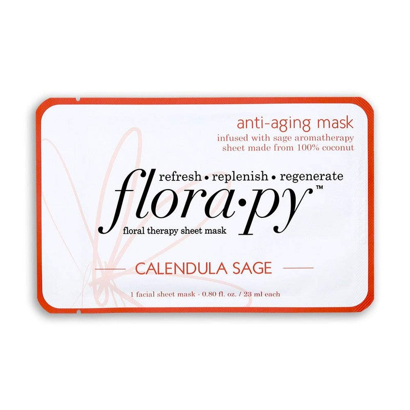 Florapy Therapy Facial Sheet Anti-Aging Mask - 851613006091
