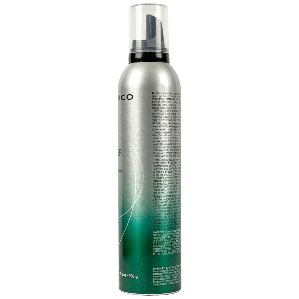 Joico Power Whip Whipped Foam Mousse 10.2 oz | Hold 9 | Firm & Flexible Hold | Thermal Protection & Boost Shine