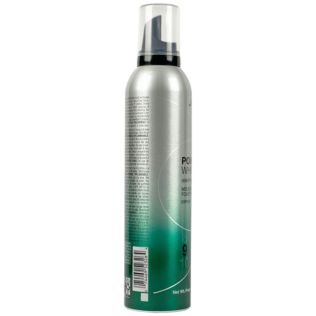 Joico Power Whip Whipped Foam Mousse 10.2 oz | Hold 9 | Firm & Flexible Hold | Thermal Protection & Boost Shine