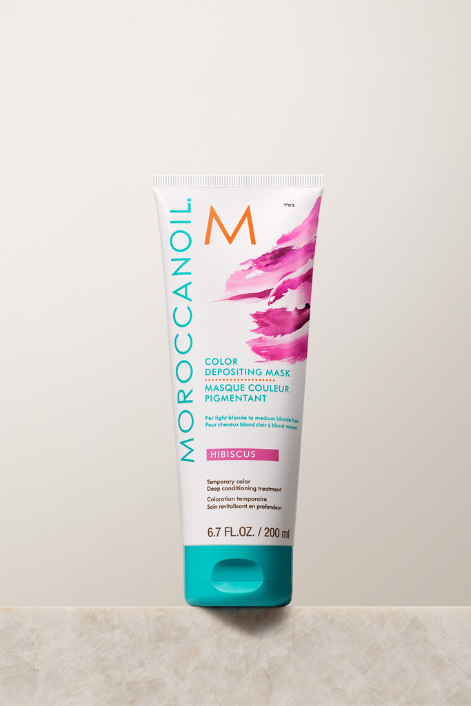 7290113140660 - Moroccanoil Color Depositing Mask 6.7 oz / 200 ml - Hibiscus | Temporary Color