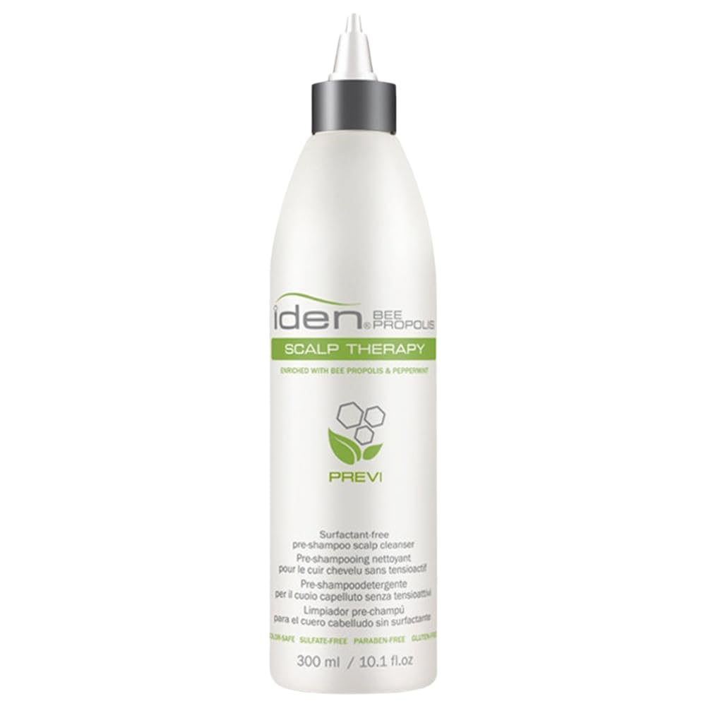 Iden Bee Propolis SCALP THERAPY Invigorating Shampoo, Conditioner & Previ Holiday Tro Kit
