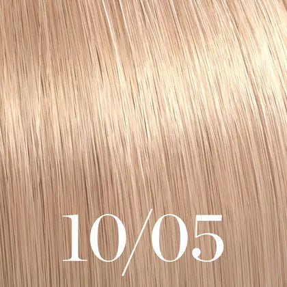 Wella Color Touch Demi-Permanent Creme Hair Color - 10/05 - 10/NRv (Lightest Blonde / Natural Mahogany)