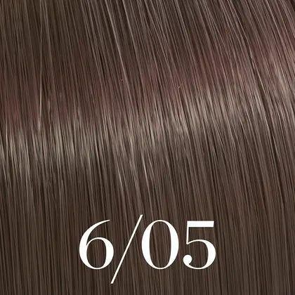 Wella Color Touch Demi-Permanent Creme Hair Color - 6/05 - 6/NRv (Dark Blonde / Natural Mahogany)