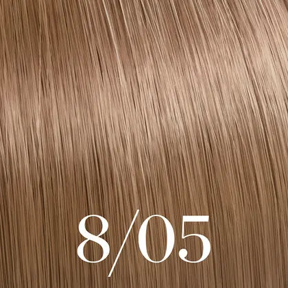 Wella Color Touch Demi-Permanent Creme Hair Color - 8/05 - 8/NRv (Light Blonde / Natural Mahogany)