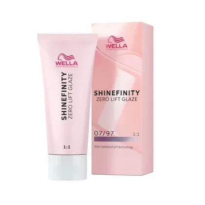 Wella Shinefinity Zero Lift Glaze Demi-Permanent Hair Color - 07/97 Medium Blonde Cendre Brown