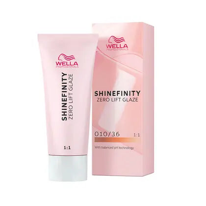 Wella Shinefinity Zero Lift Glaze Demi-Permanent Hair Color - 010/36 Lightest Blonde Gold Violet