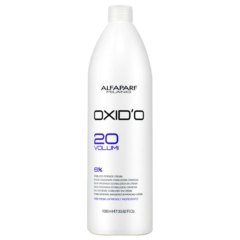 Alfaparf Oxido Stabilized Peroxide Cream Developer Liter / 33.8 oz - 6% / 20 Volume